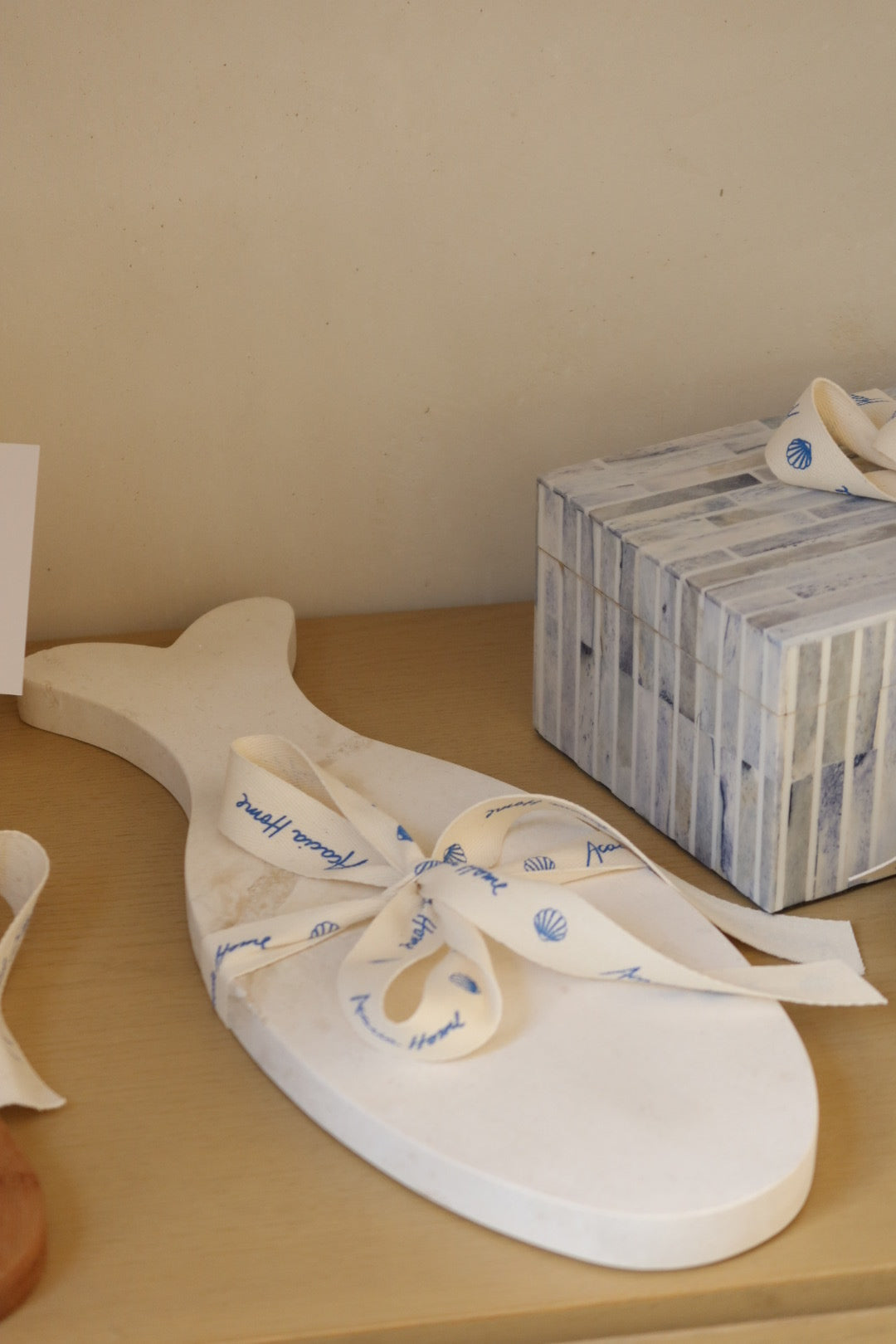 Bandeja de pescado largo