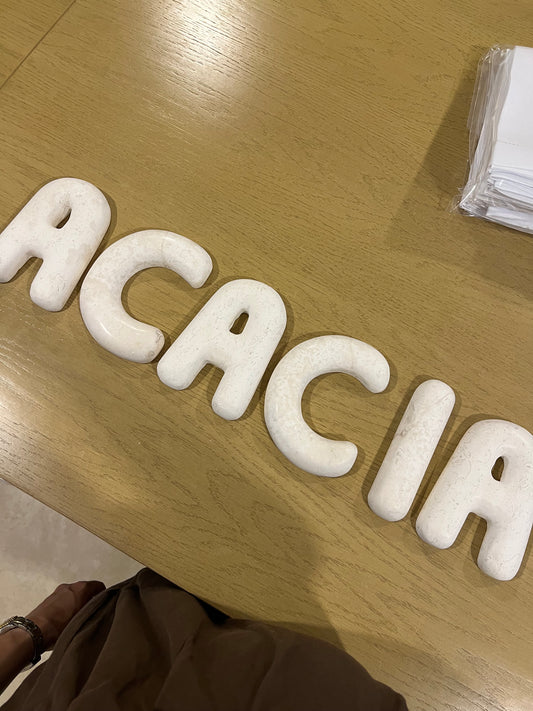 Letras para colgar 1 Pieza