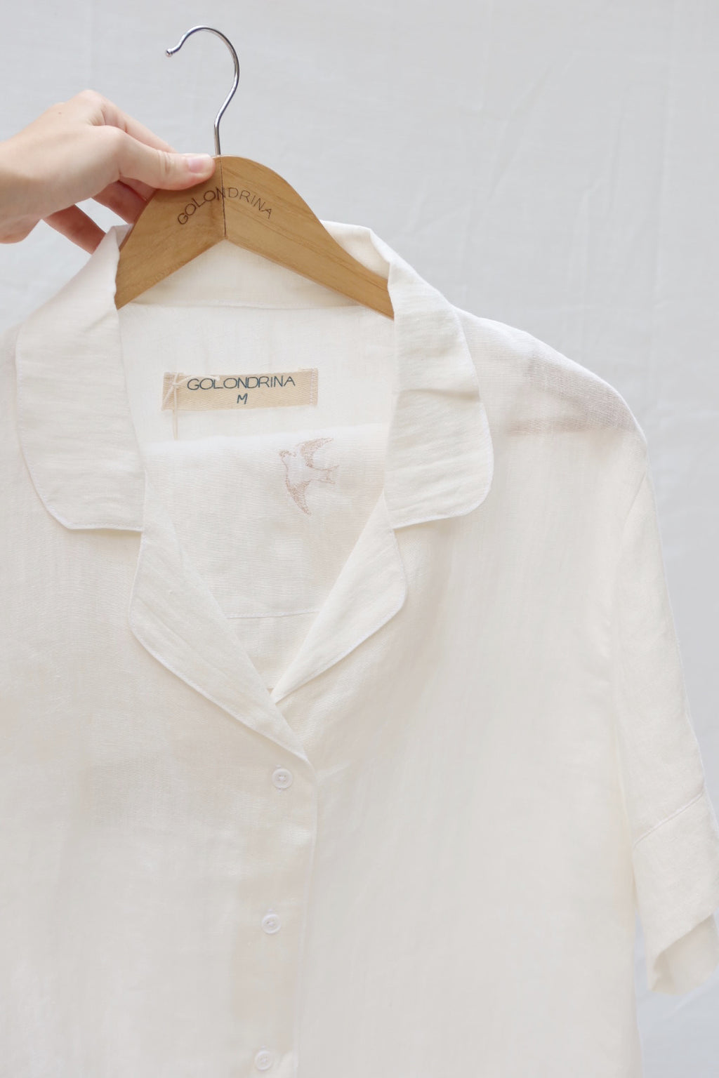 Shorts and Short Sleeve Set White