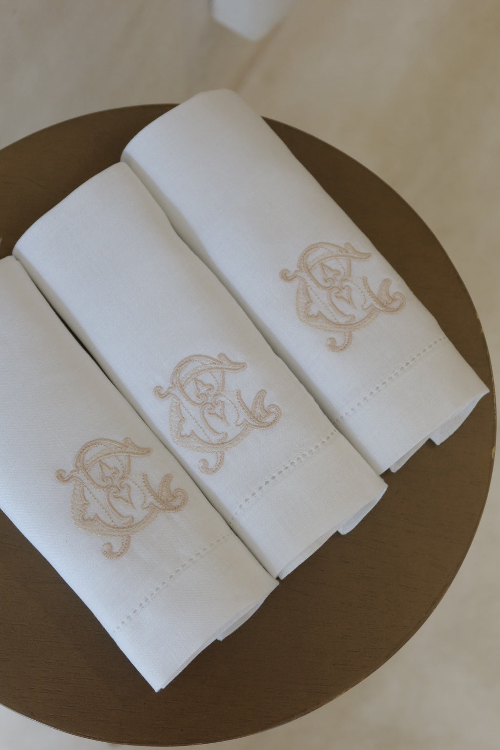 Servilleta monograma personalizado