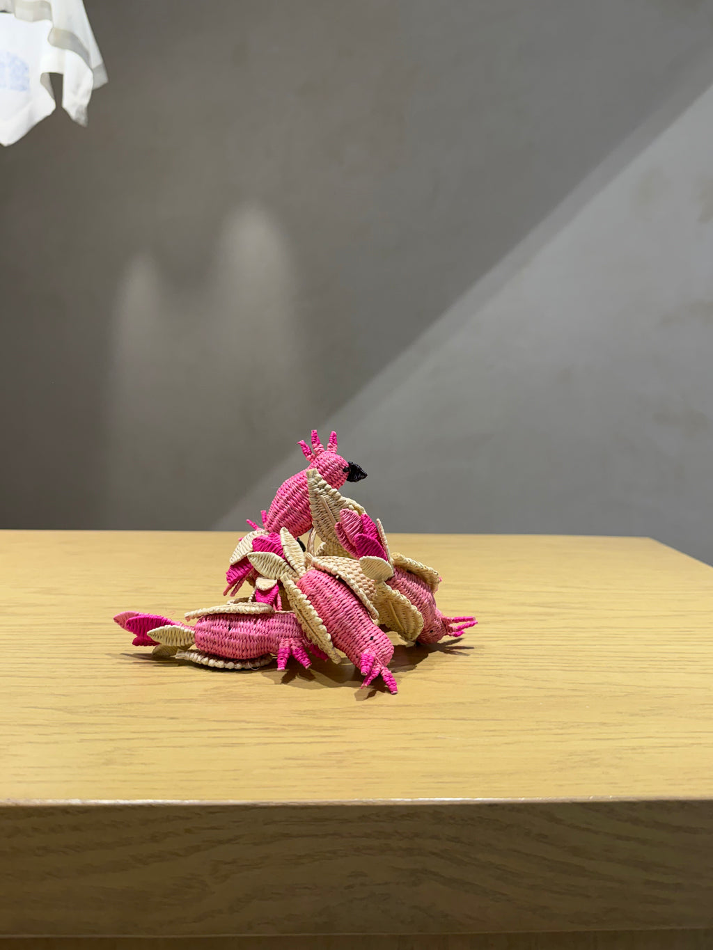 6 aritos para servilletas pajarito rosado