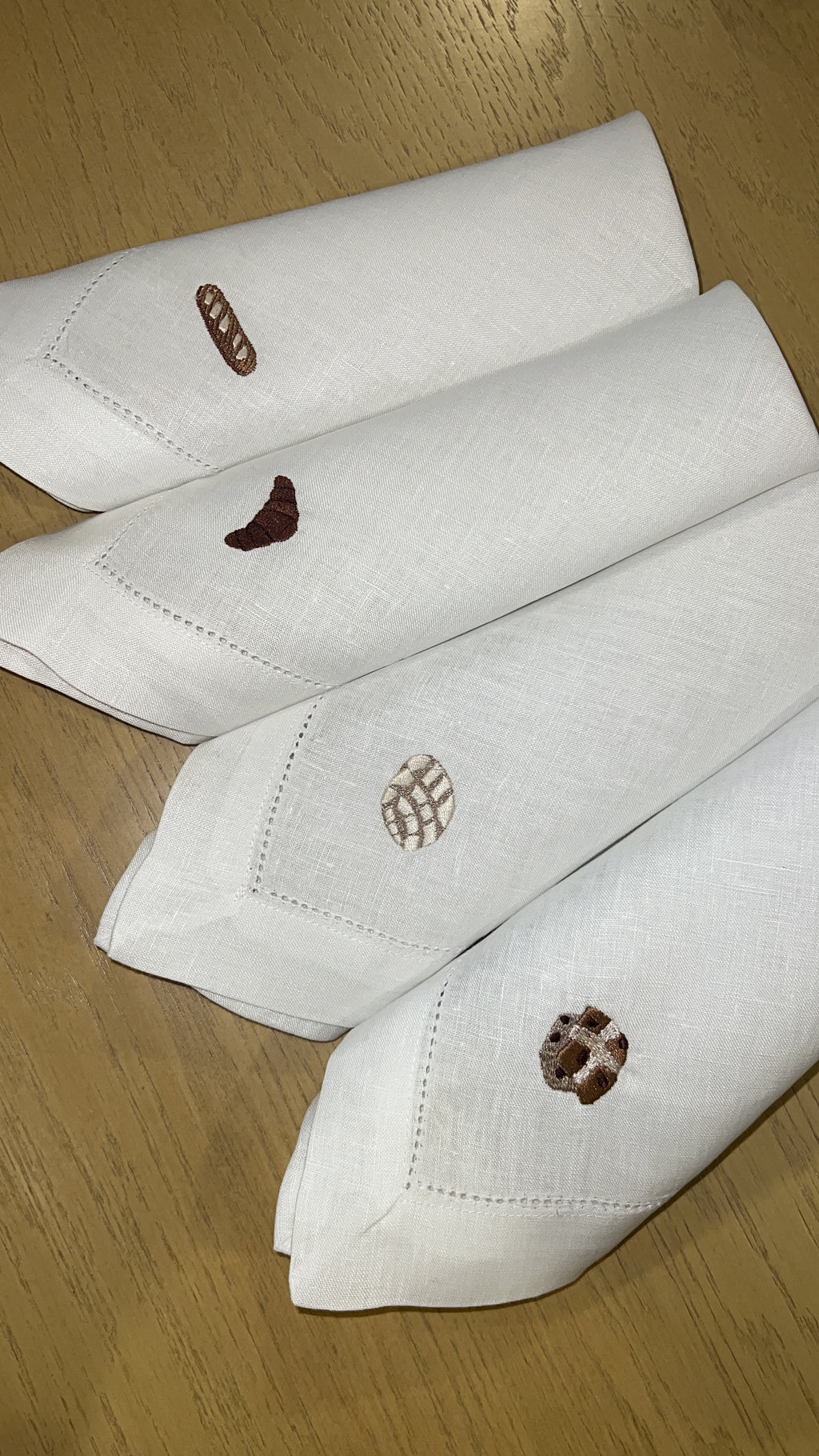 4 servilletas panes