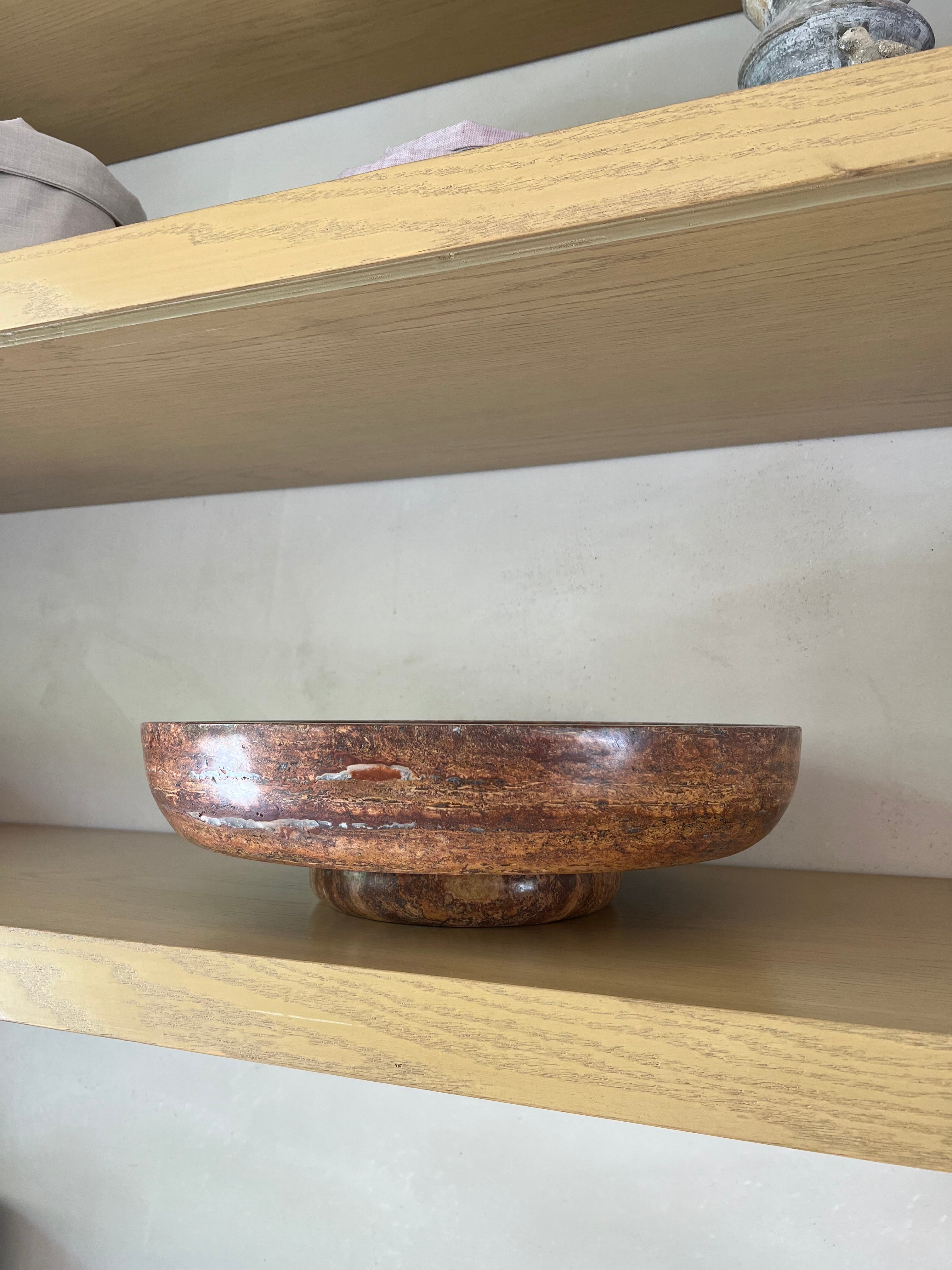 Frutero terracota Mármol exótico. No envíos fuera de Mérida