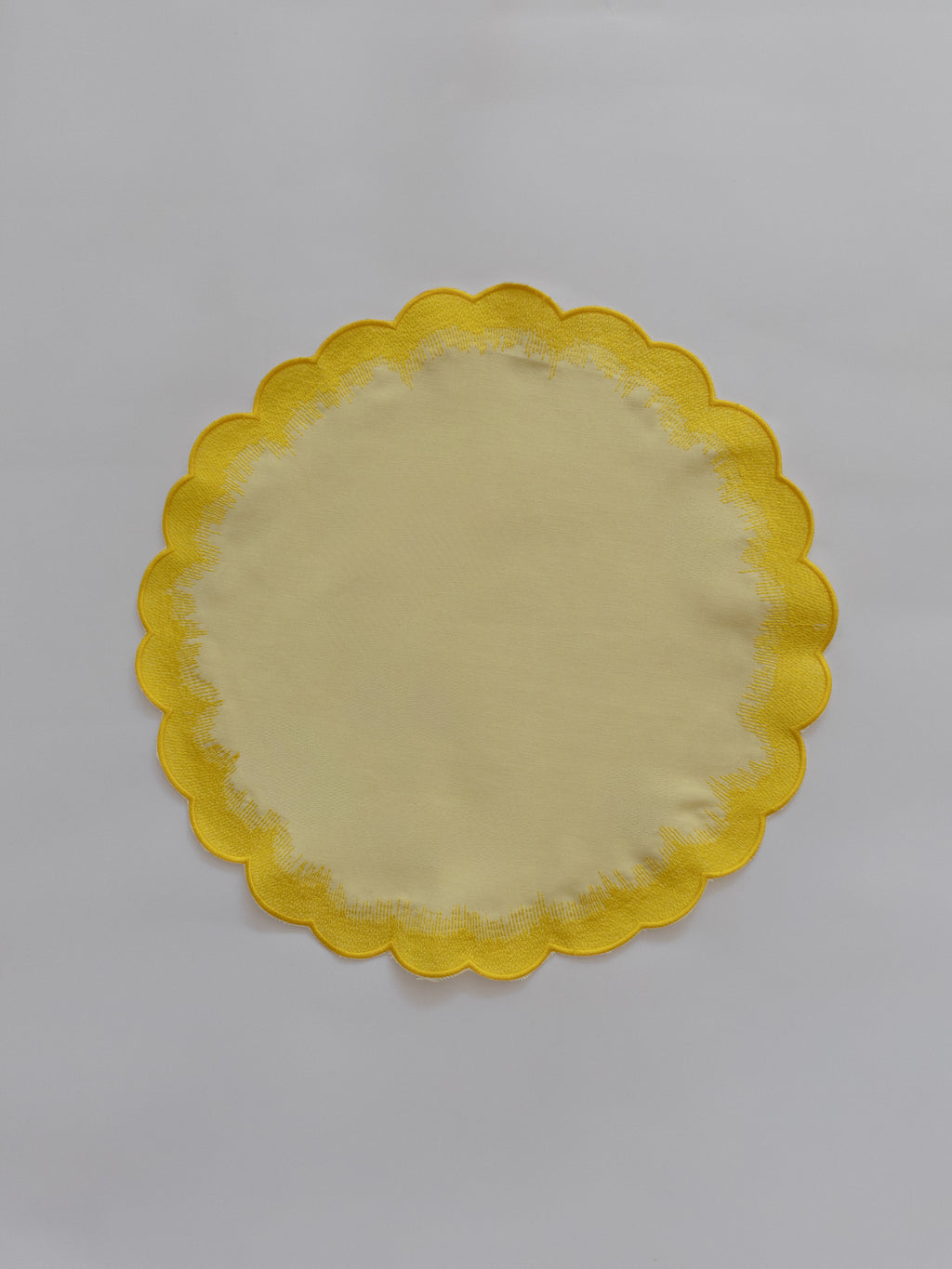 Individual amarillo flor