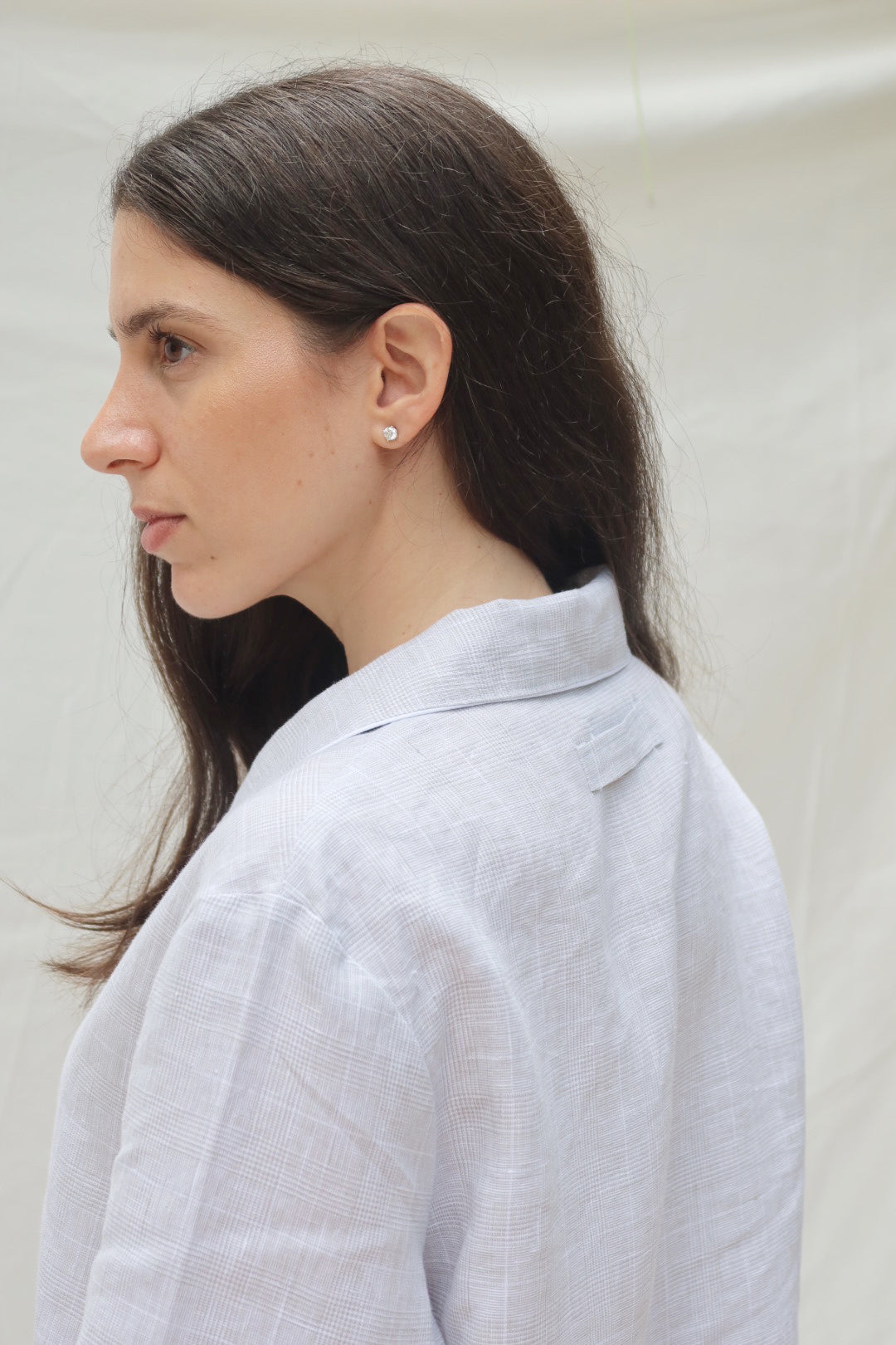 Shorts and Short Sleeve Set Grey checks