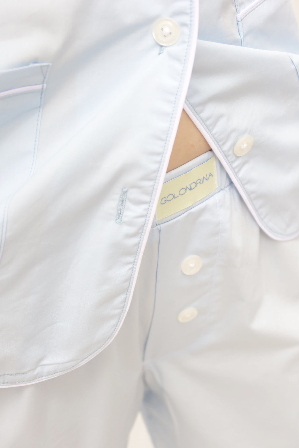 Pants and Long Sleeve Set Baby Blue