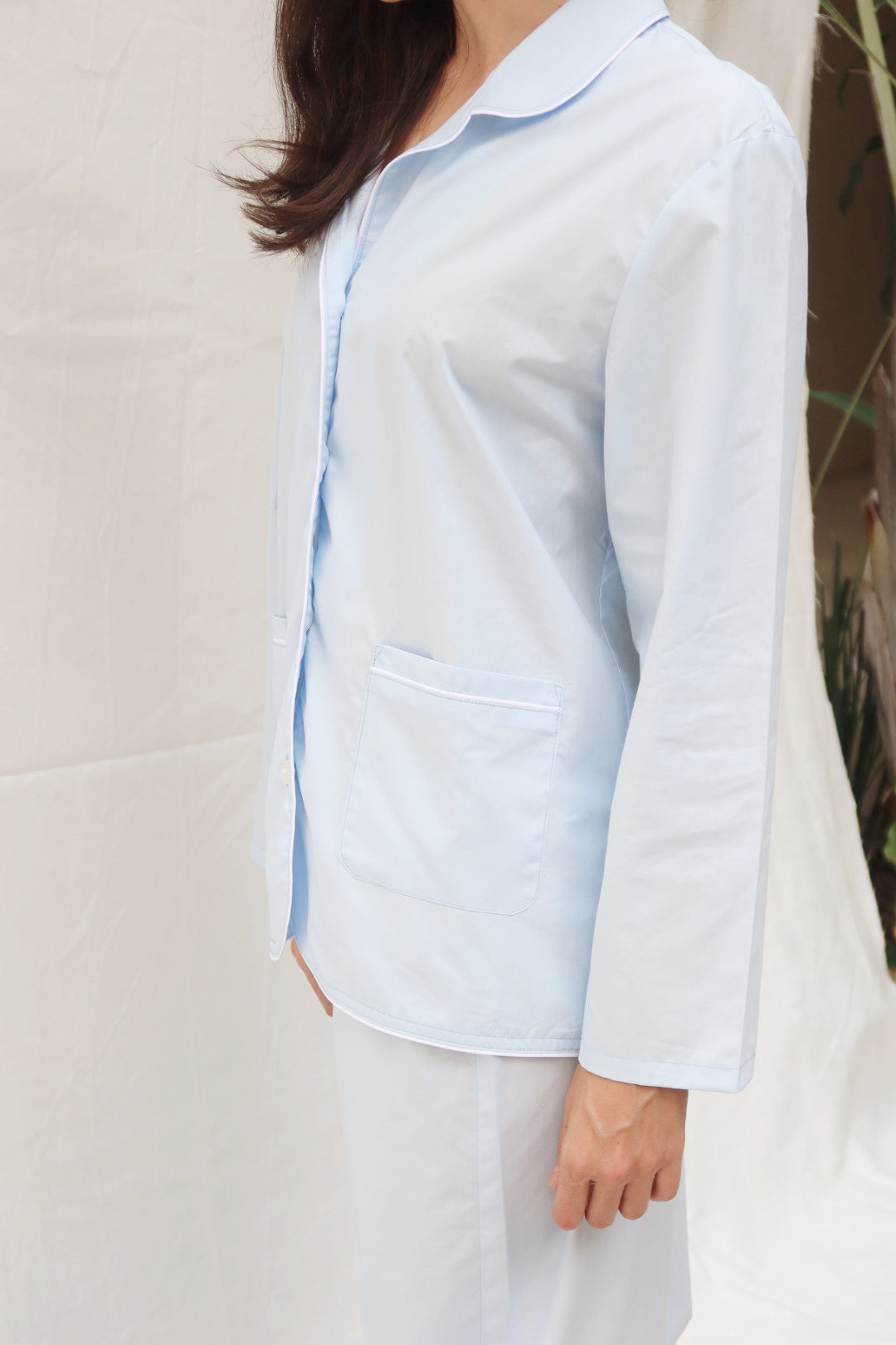 Shorts and Short Sleeve Set Baby Blue