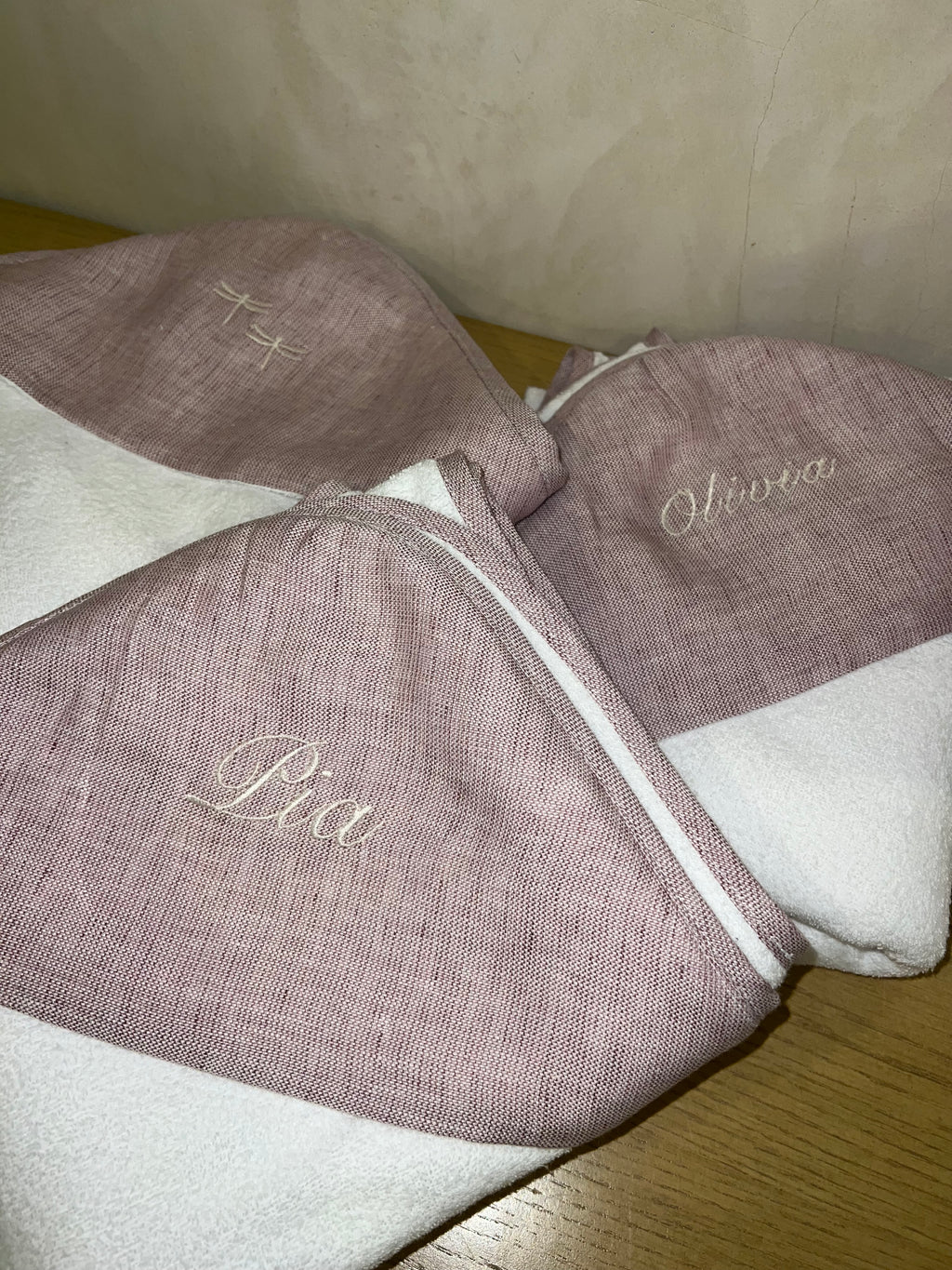 Toalla bebe personalizada