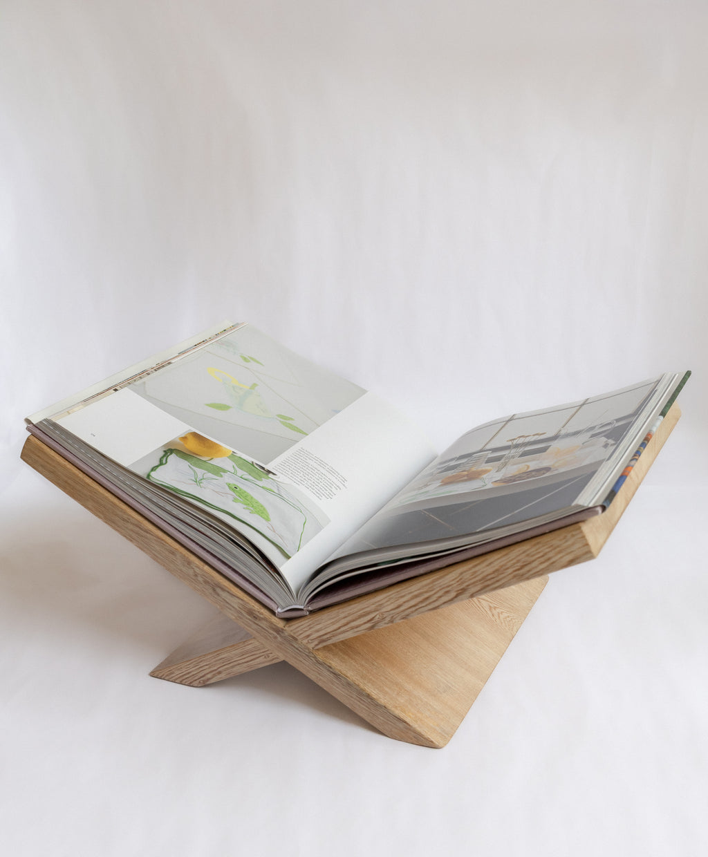 Porta libro de Madera solida