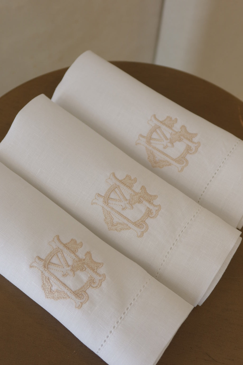 Servilleta monograma personalizado