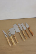 SET 7 cubiertos de servir bamboo