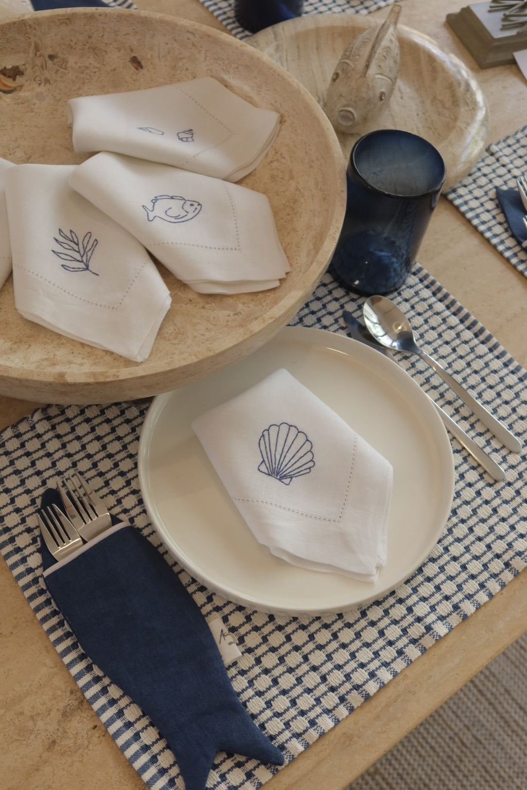 Set 6 Pescaditos porta cubiertos