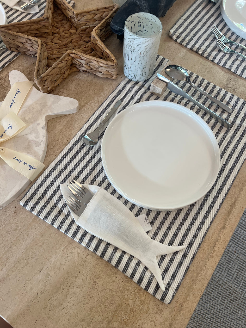 Set 6 pescados blancos portacubiertos