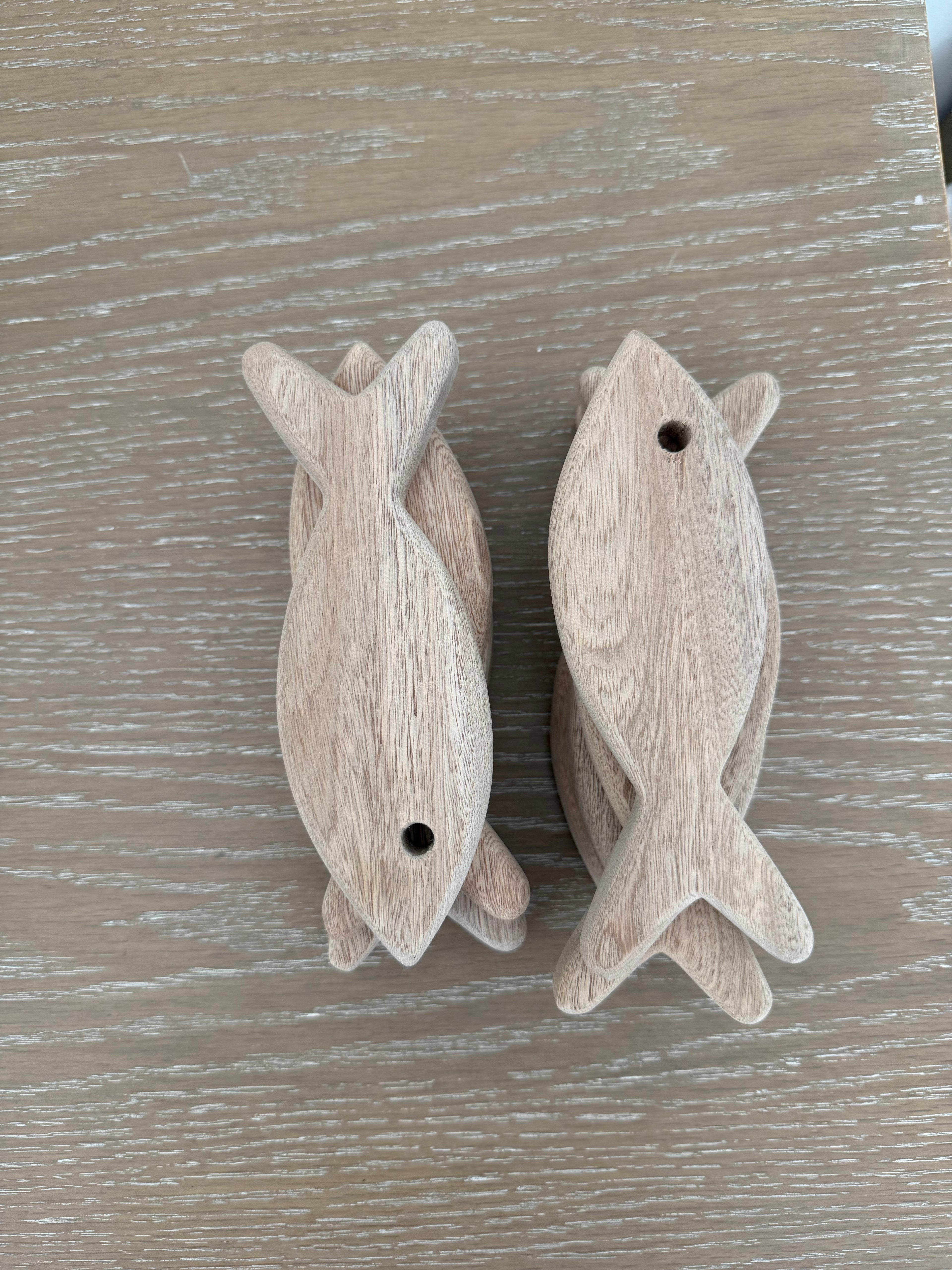 Pescaditos de madera