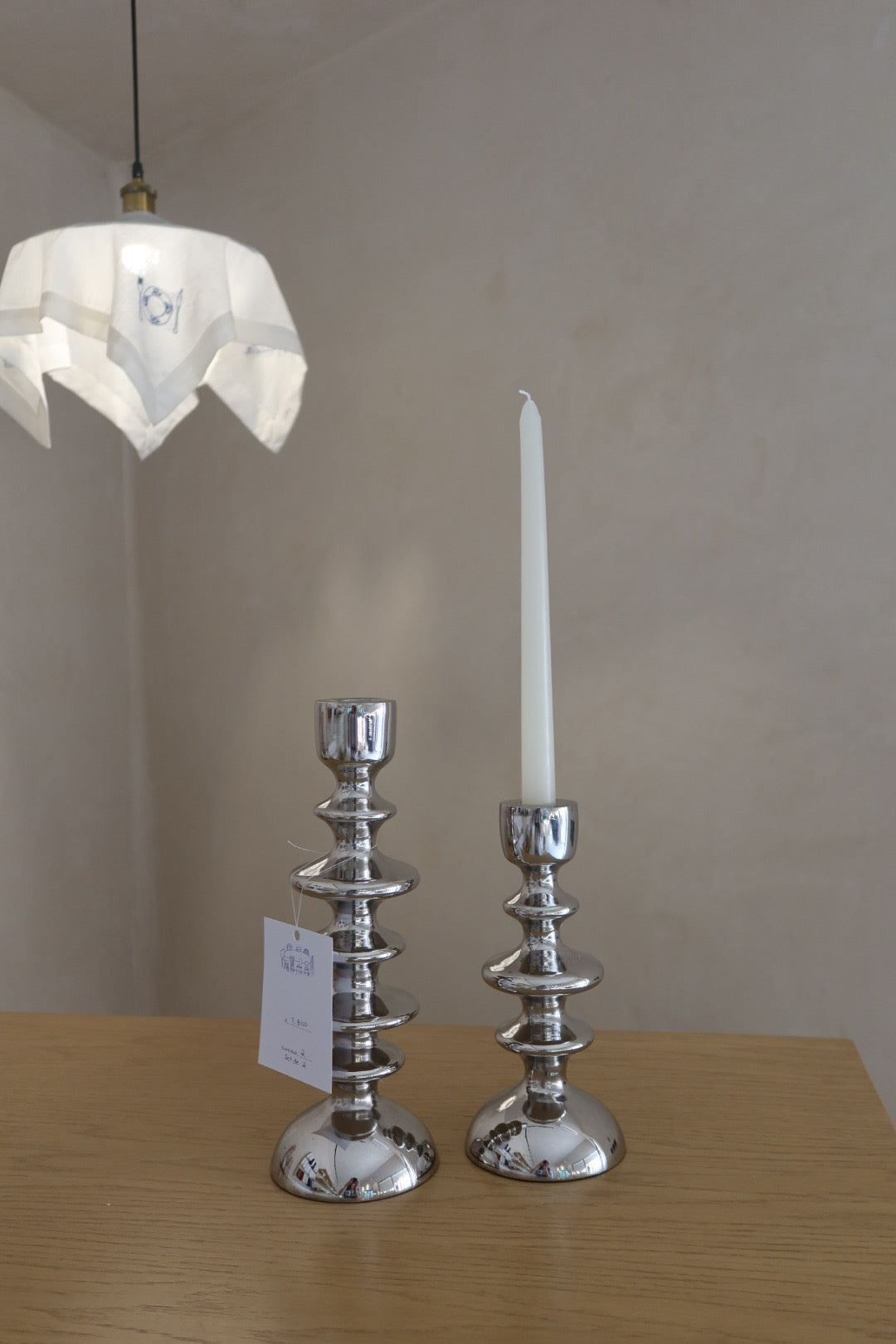 Set de 2 candelabros