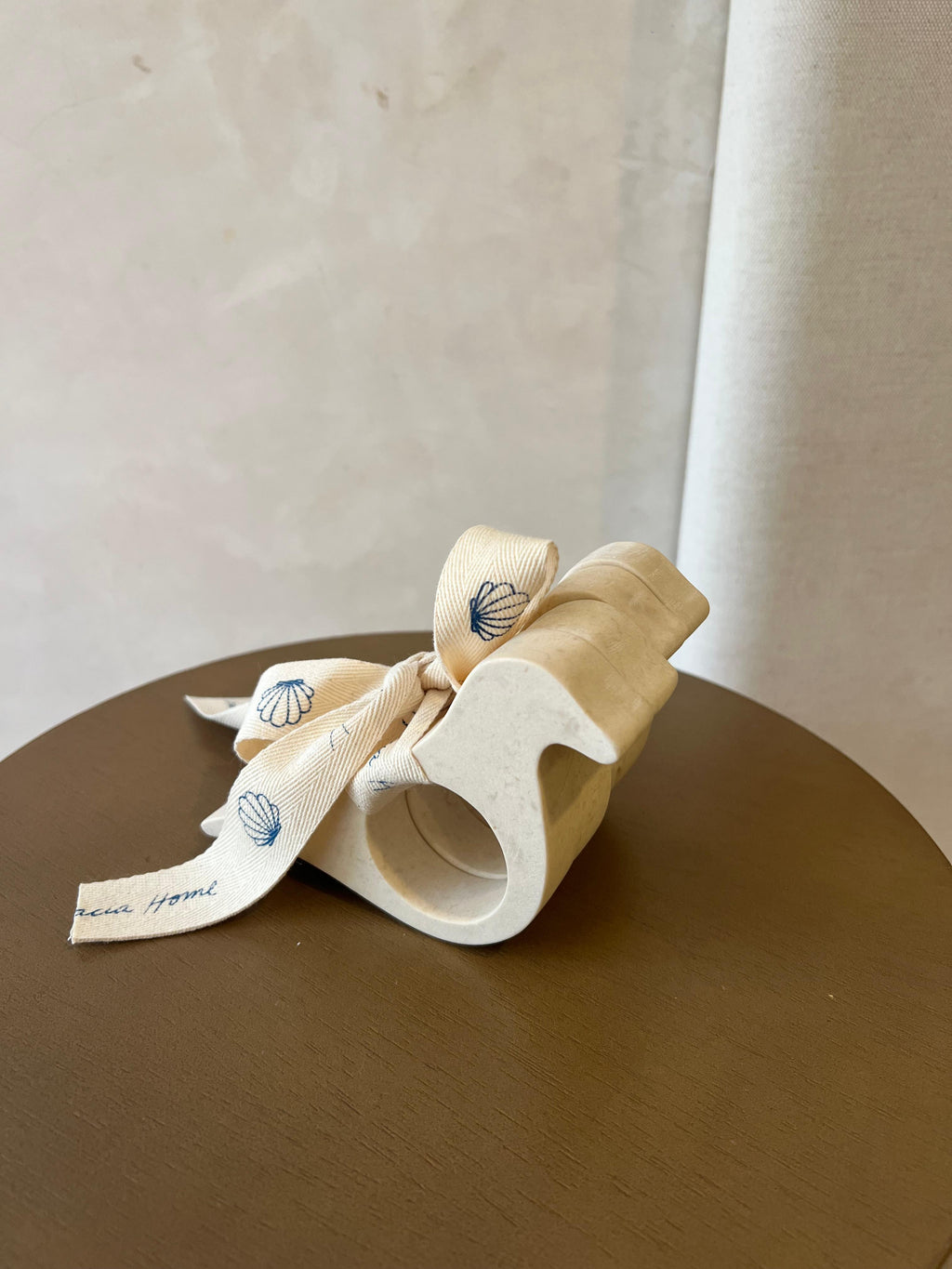 Set de 4 aritos para servilleta pajaritos