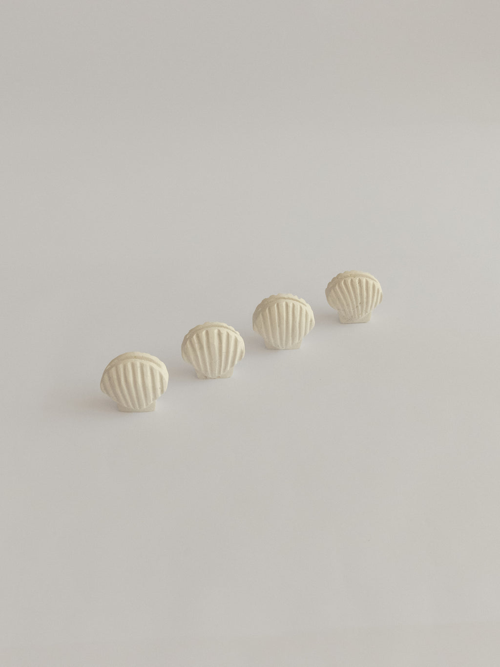 Set de 4 porta nombres de conchitas