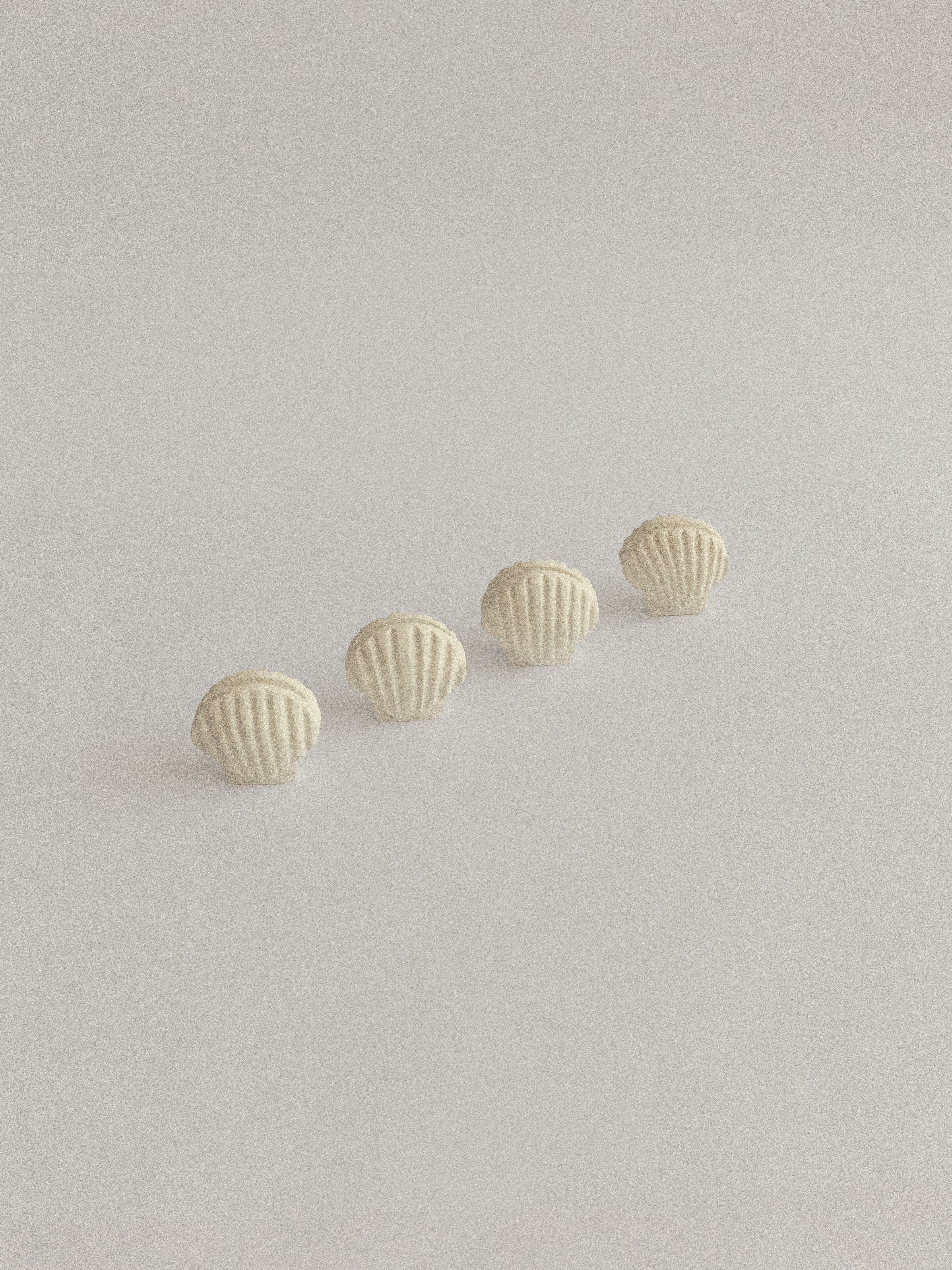Set de 4 porta nombres de conchitas