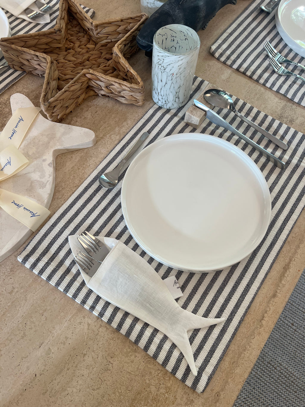 Set 6 pescados blancos portacubiertos