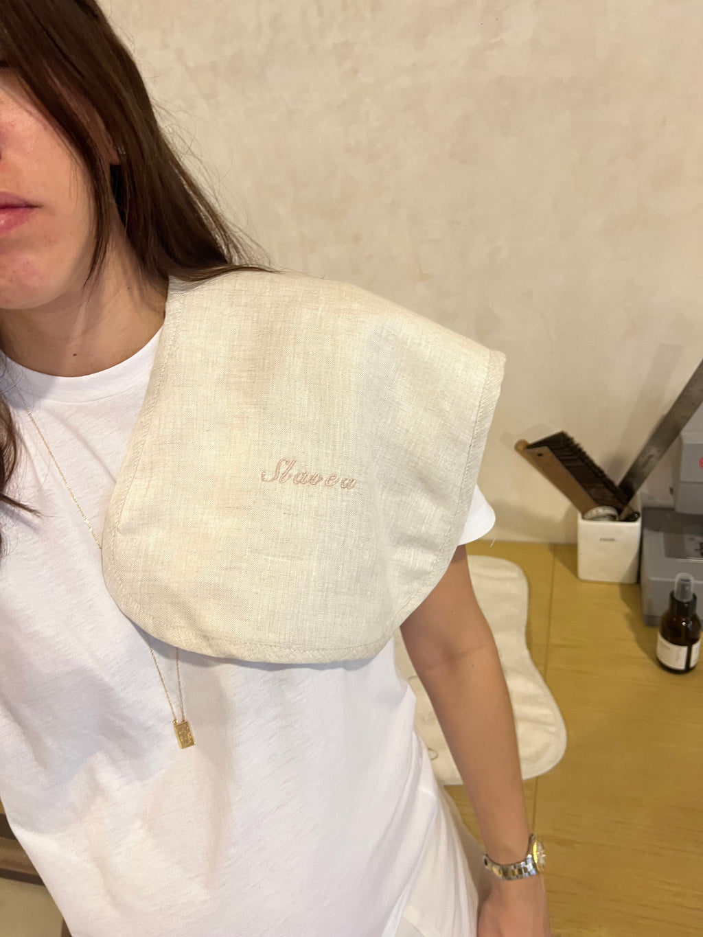 Repetidor con toalla personalizado