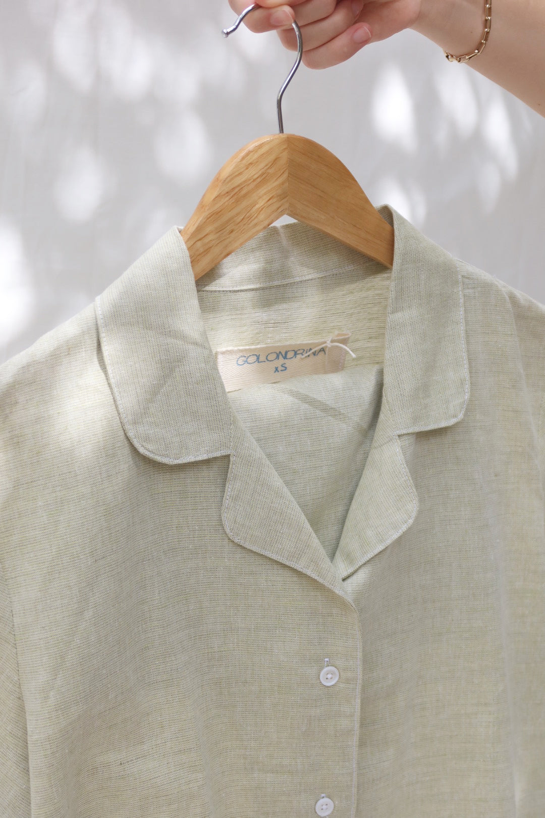 Shorts and Short Sleeve Set in Green