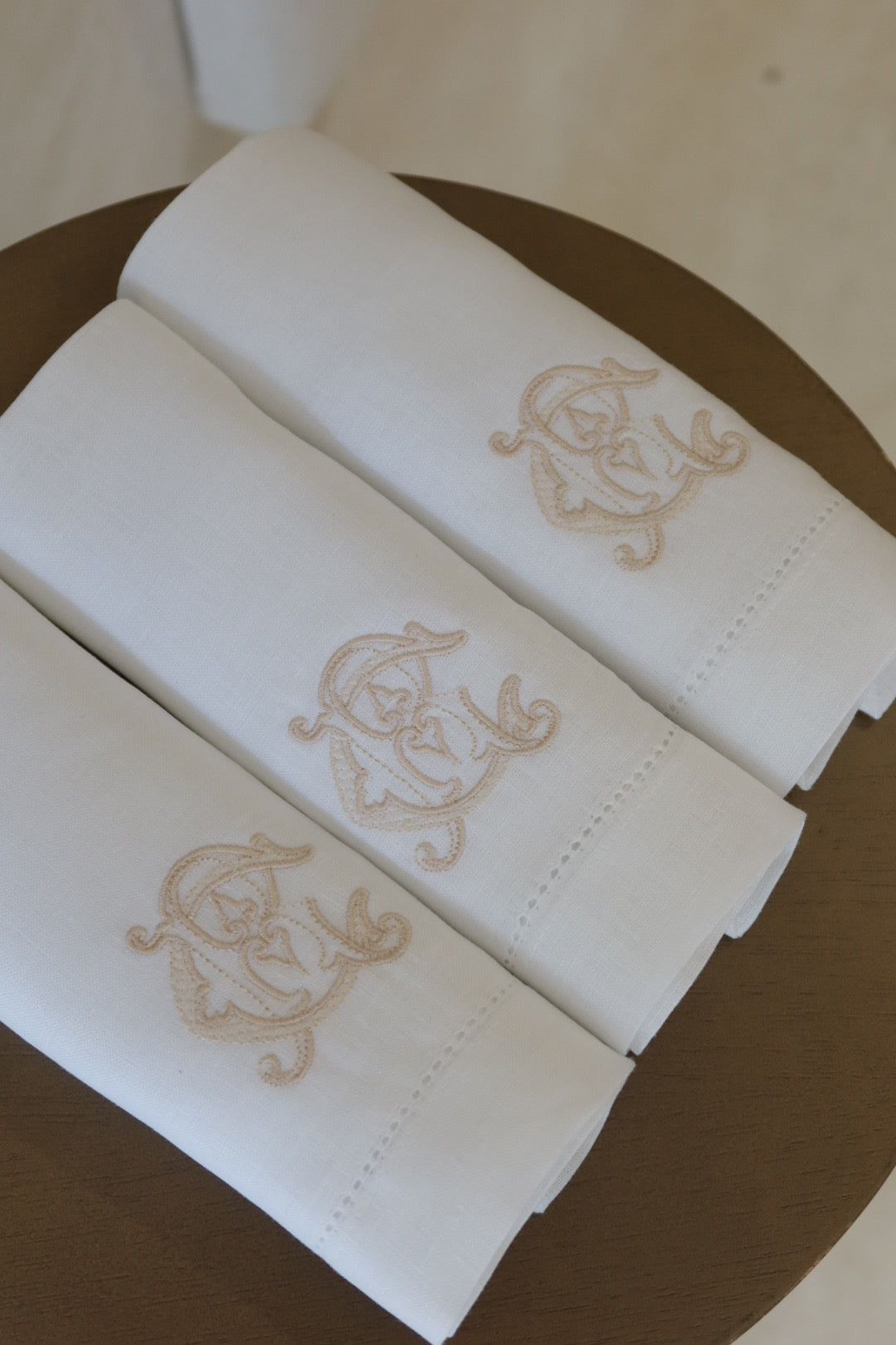 Servilleta monograma personalizado