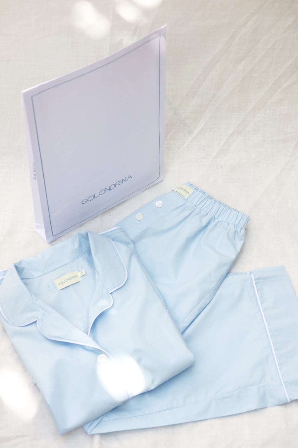 Pants and Long Sleeve Set Baby Blue