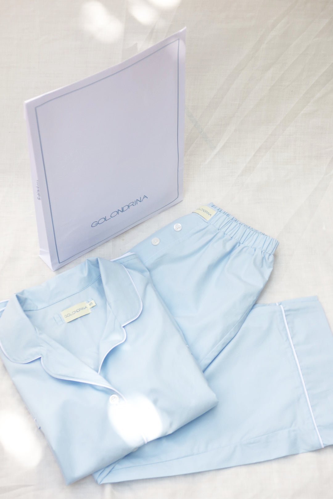 Pants and Long Sleeve Set Baby Blue