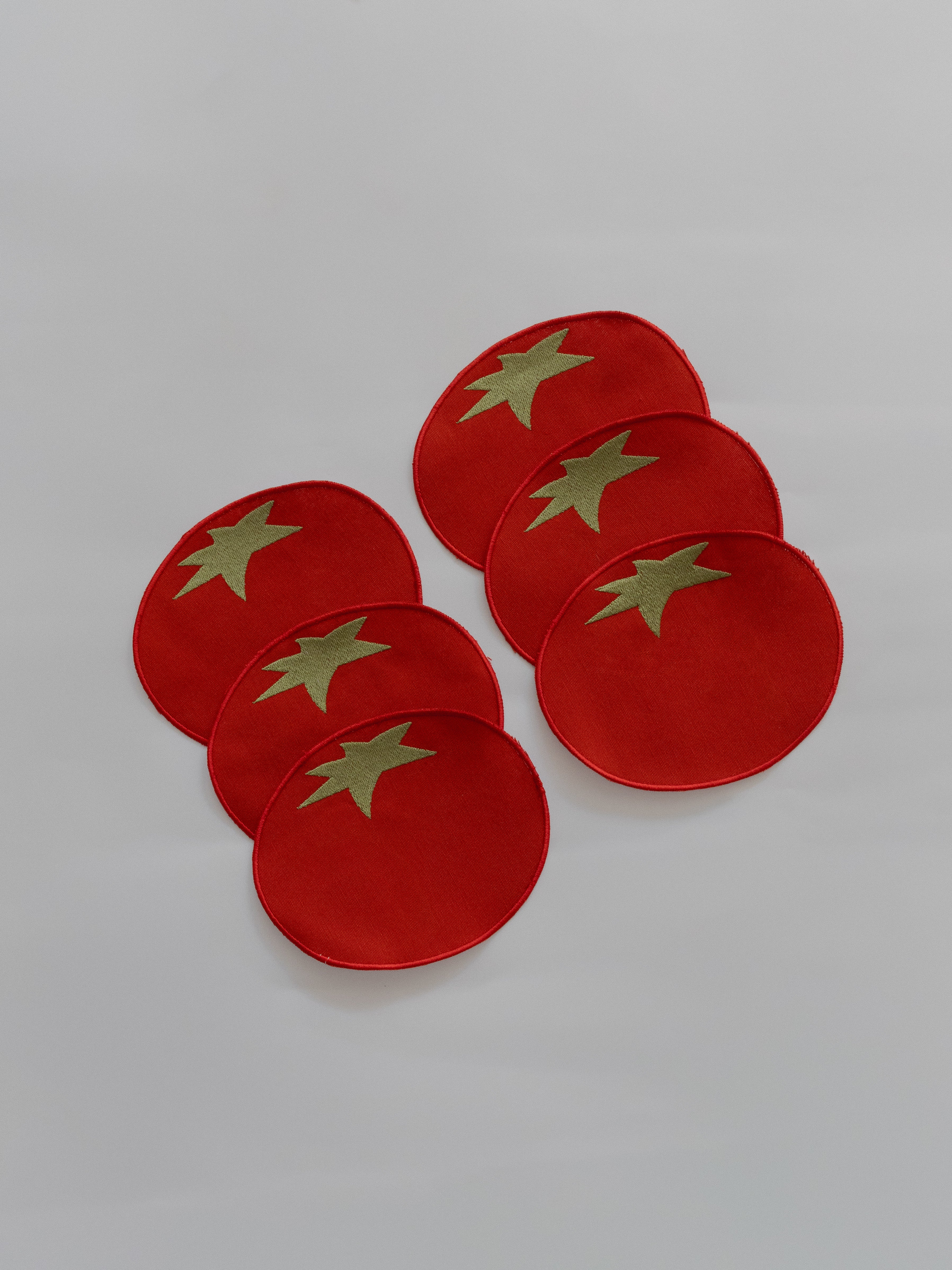 Set de 6 cocteleras tomates