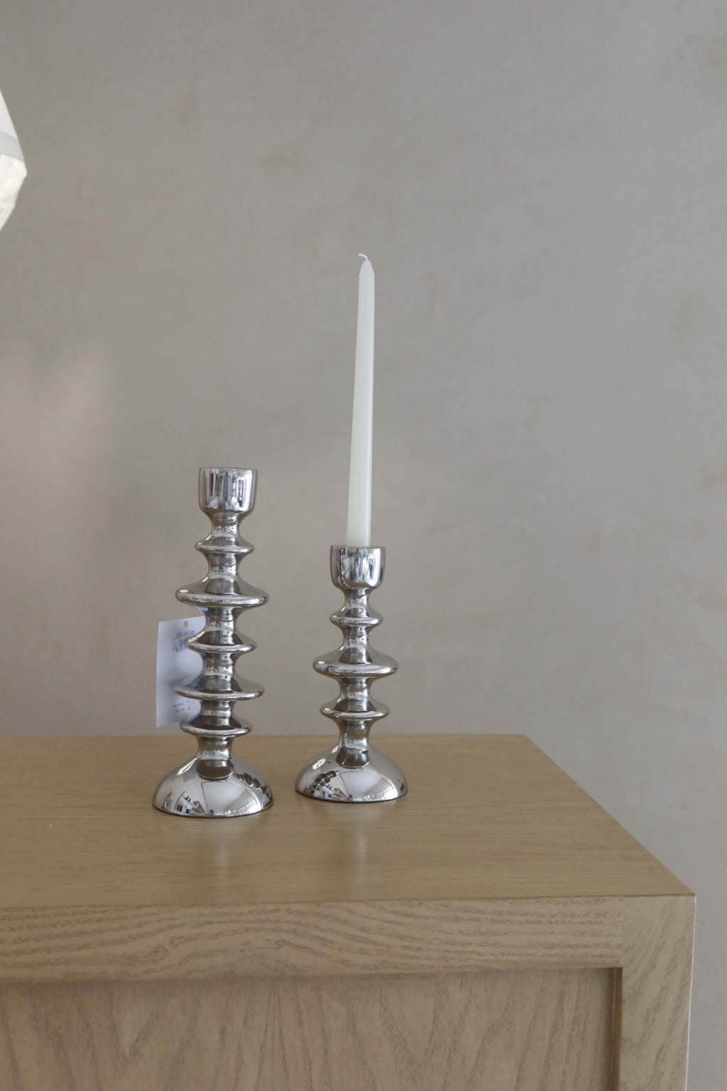 Set de 2 candelabros