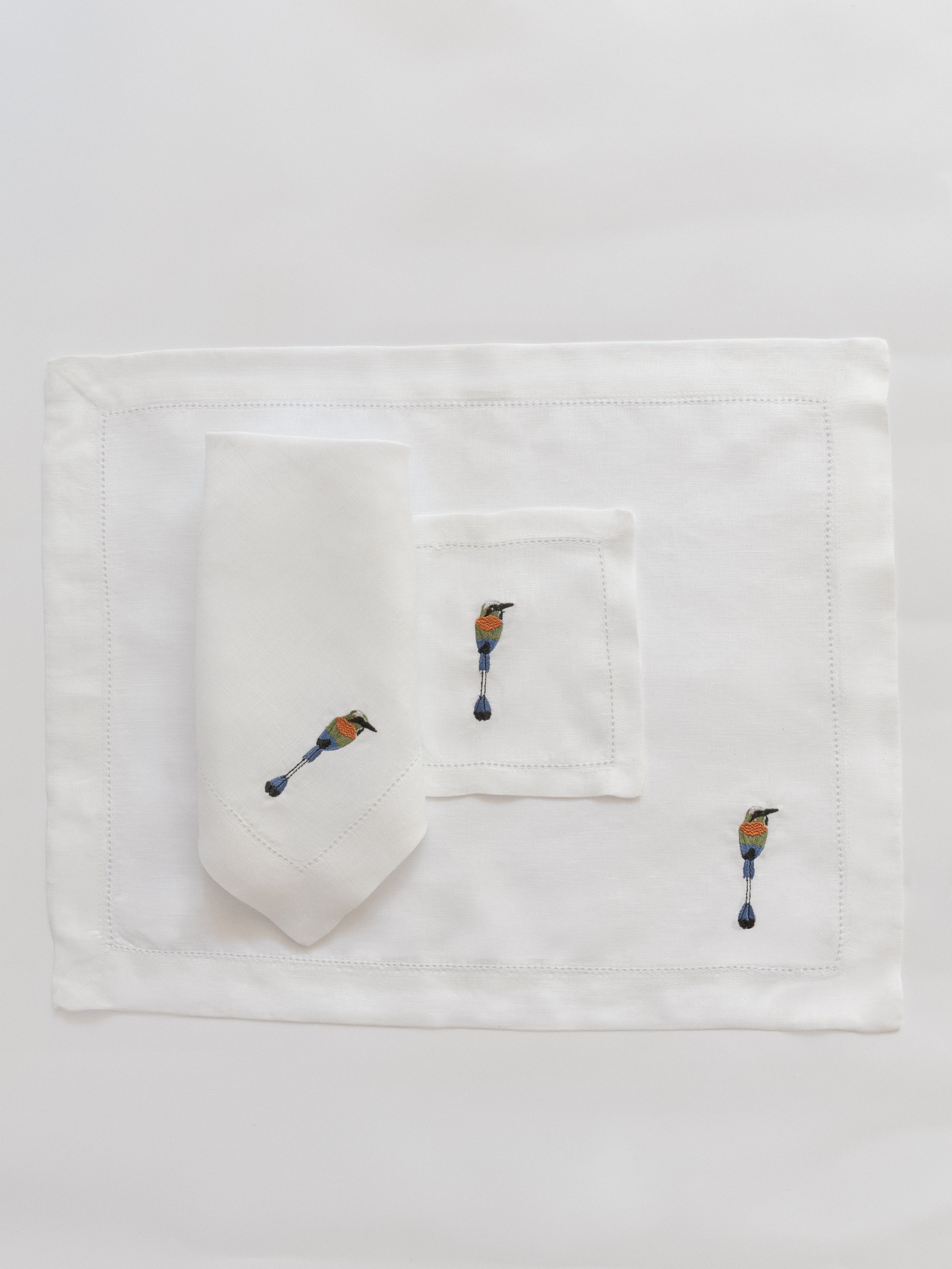 Individuales pájaro toh