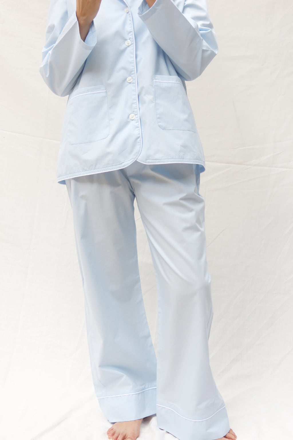 Pants and Long Sleeve Set Baby Blue