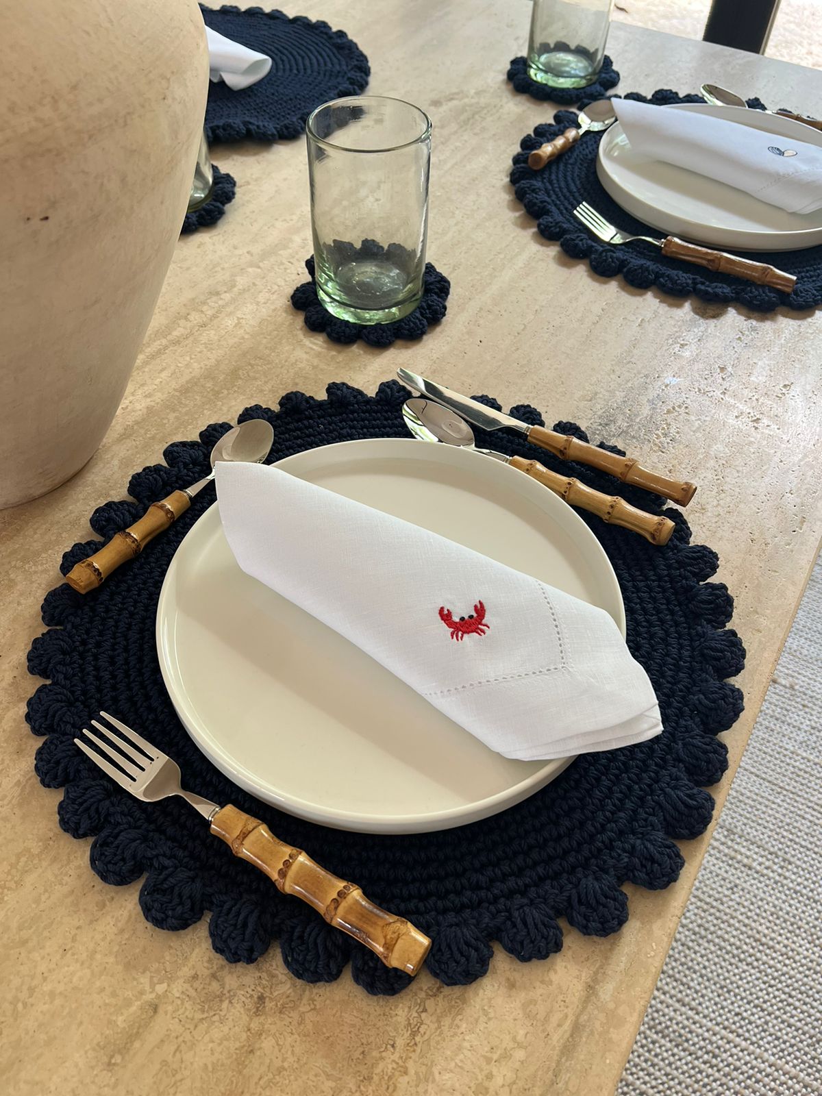 Set de 6 Servilletas verano 2024